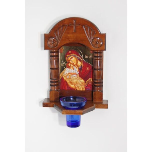 Medium Shrine with Icon of the Theotokos