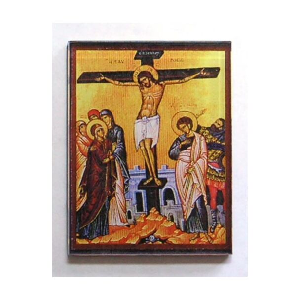 Magnetic acrylic Icon of the Crucifixion