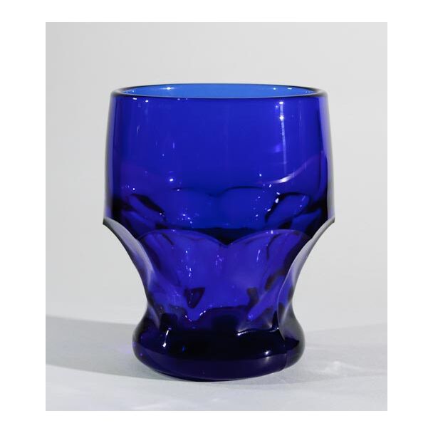 Small Viking Votive Glass (blue)