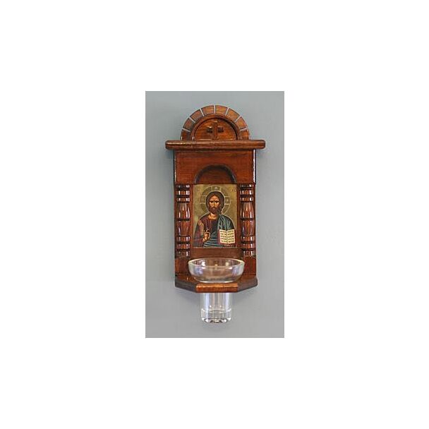 Small Shrine with Icon of Christ