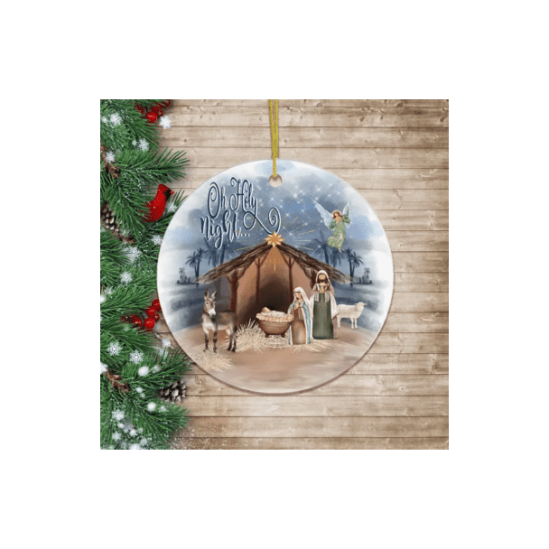 Oh Holy Night Ornament