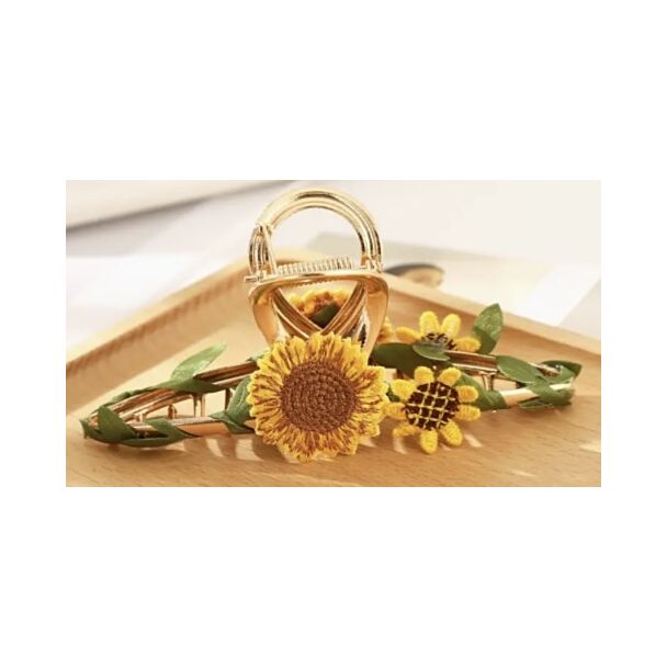 Sunflower  Hair Clip