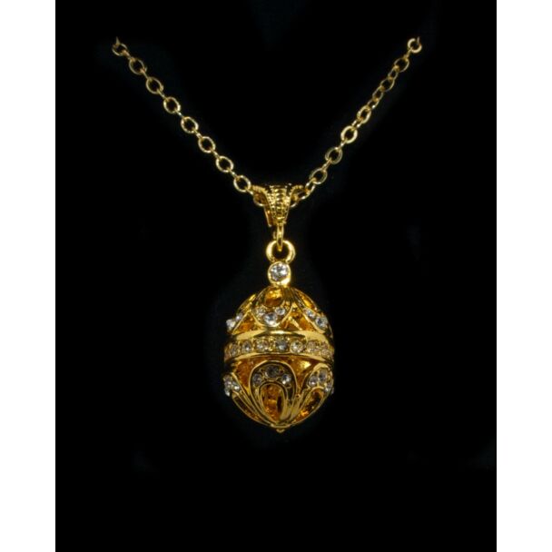 Golden Brilliance Royal Egg Pendant