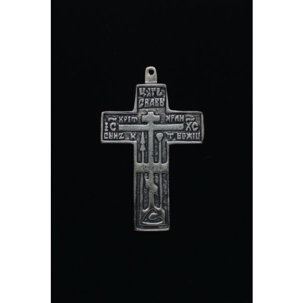 Pectoral Soldier's Cross - Sterling Silver