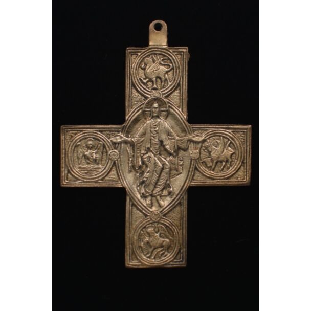 Bronze early English pectoral Cross