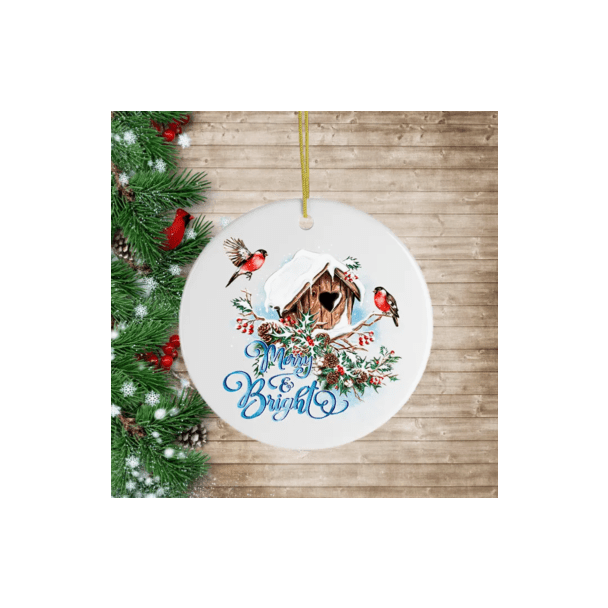 Merry & Bright Ornament