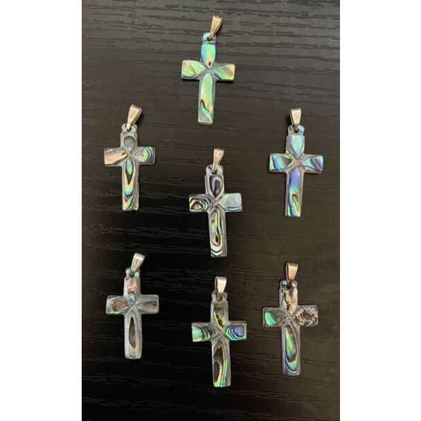 Mother of Pearl Simple Cross