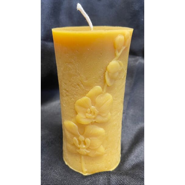 Orchid Pillar Candle (Large)