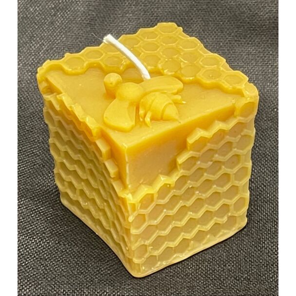 Honeycomb Cube Candle