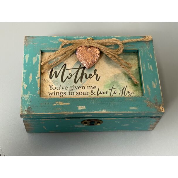 Teal Music Box