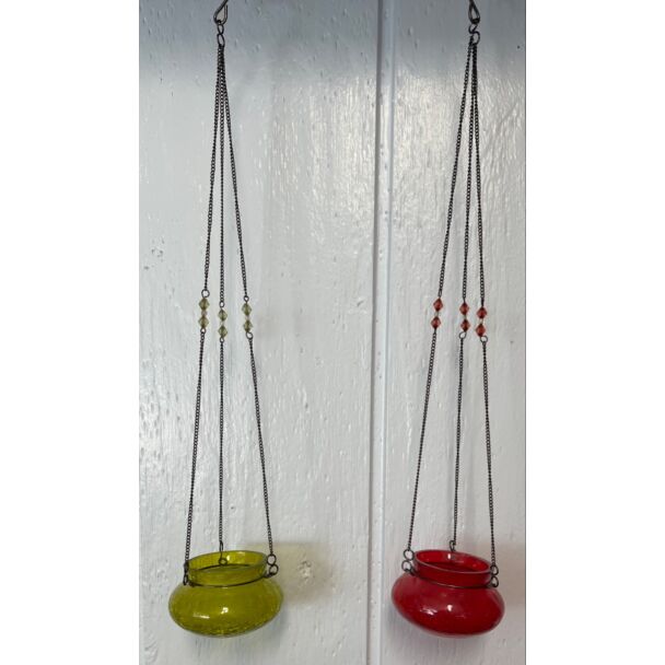 Short, Hanging Tea Candle Holder