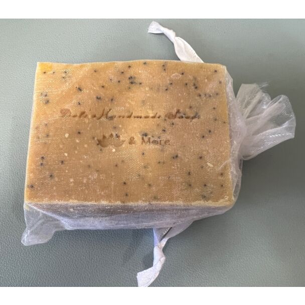 Lemon Poppy Seed Goat Milk Soap