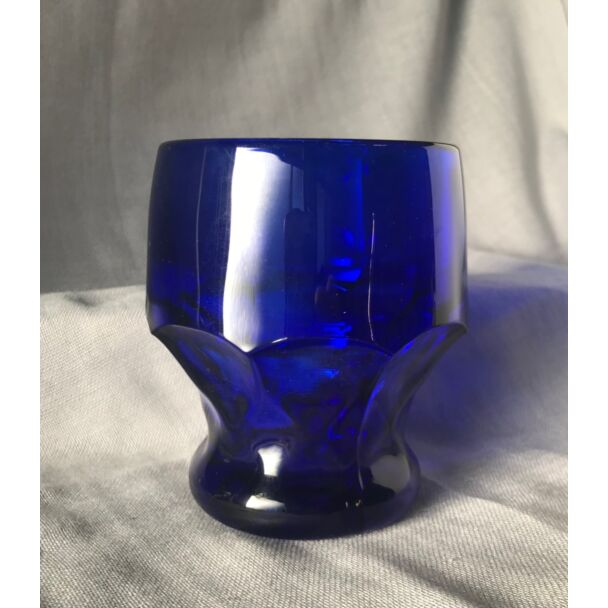 Large Viking votive glass (blue)