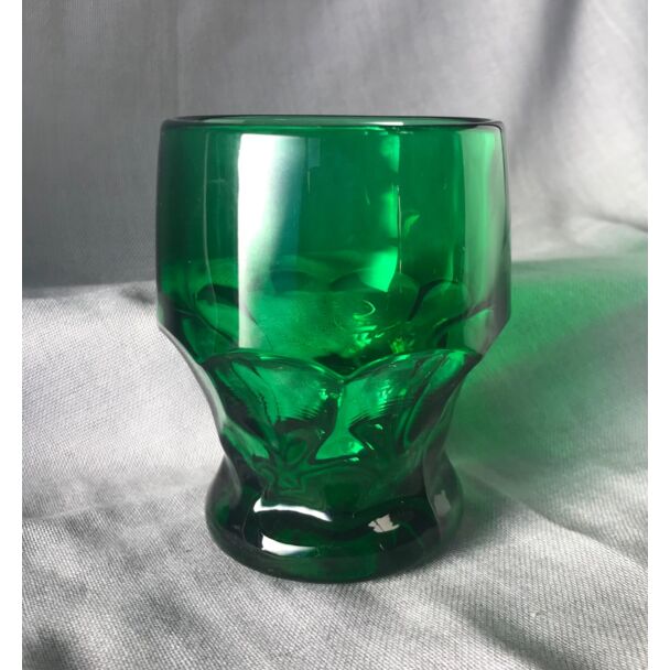 Large Viking votive glass (green)