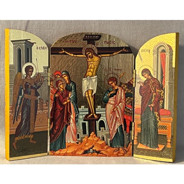 Triptych Crucifixion / Annunciation