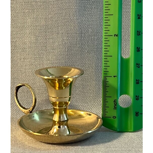 Mini Chamberstick Candle Holder