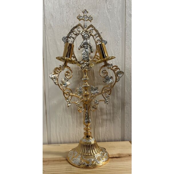 Gold-Plated Pascha Candlestick