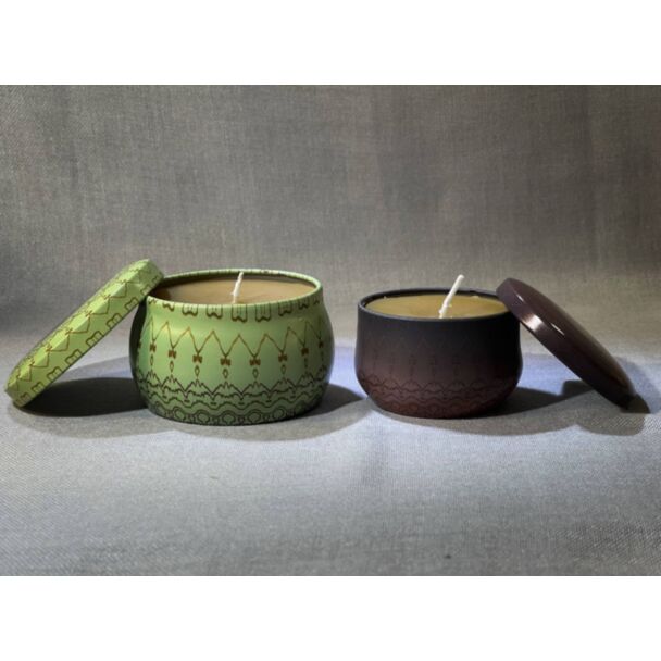 Frankincense and Myrrh Scented Candle Tin