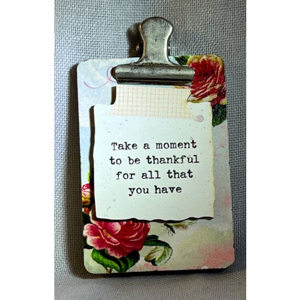 Small Plaque - Take a Moment