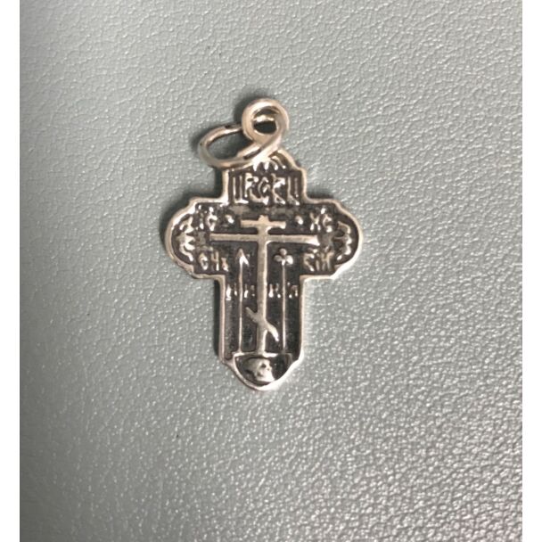 Let God Arise Sterling Silver Cross