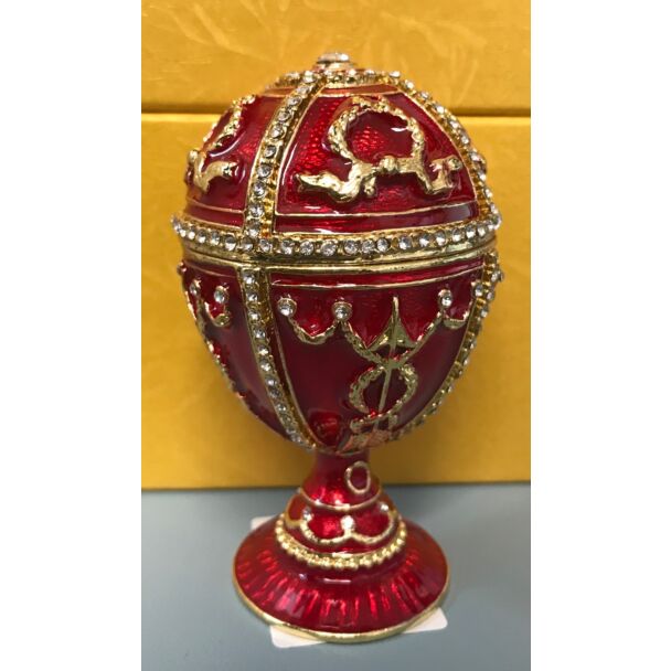 Red Egg Trinket Box 2