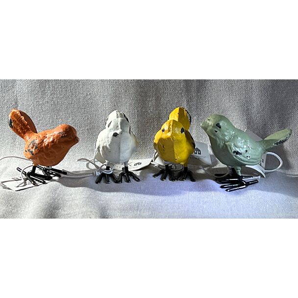 Mini Cast Iron Bird - assorted colors