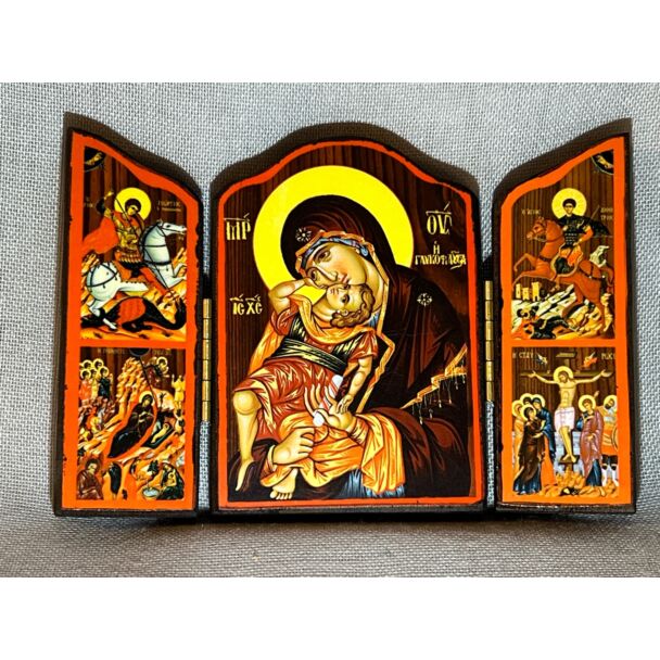 Triptych Theotokos/Annunciation