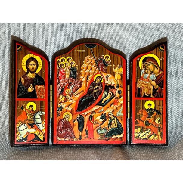 Triptych Nativity/Annunciation  