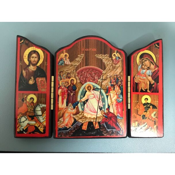 Triptych Resurrection/Annunciation 