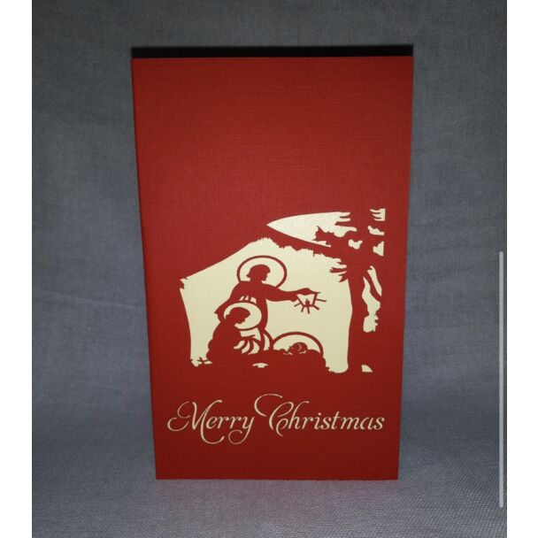 Nativity Scene Pop Up Card