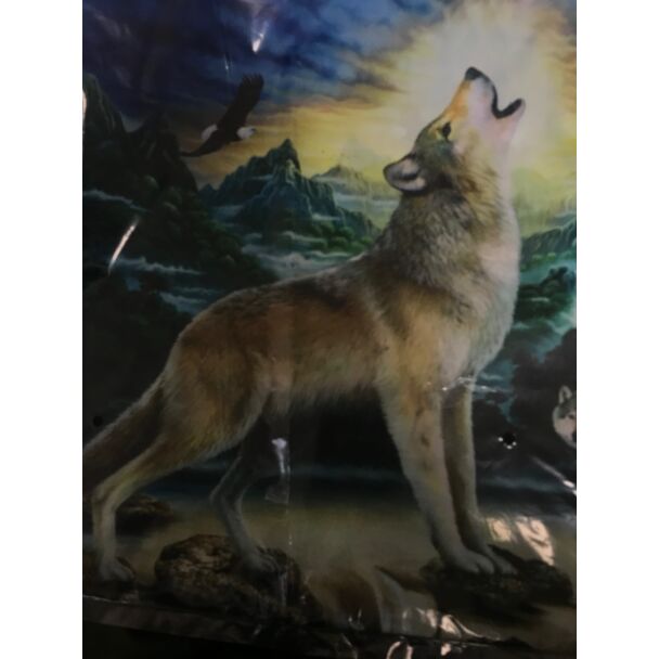 Reusable Bag-Howling wolf