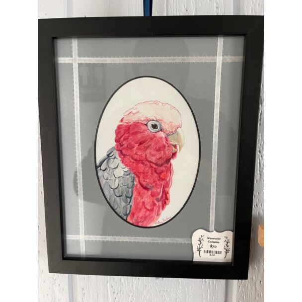 Watercolor Cockatoo