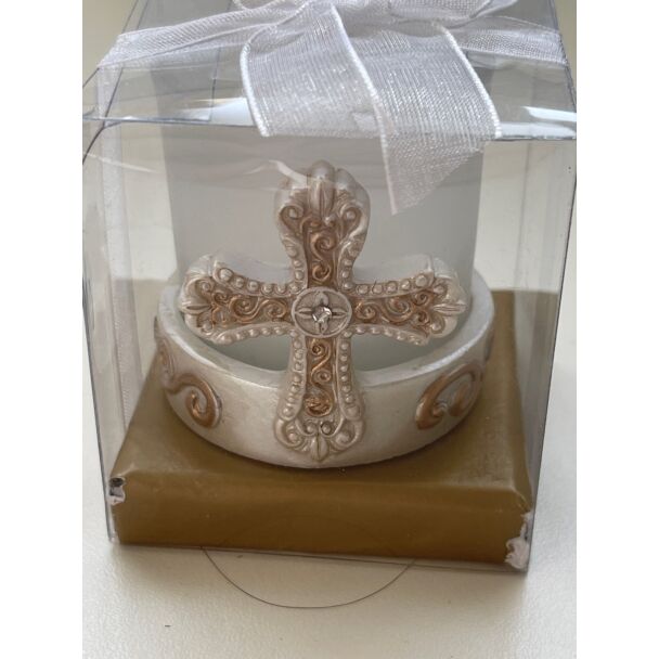 Candle with Cross