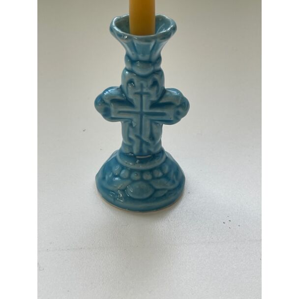 Romanian Cross Candle Holders Small