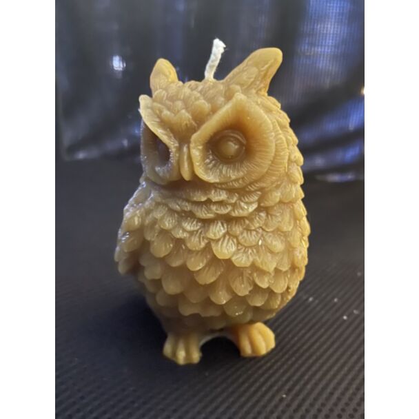 Large Owl Candle