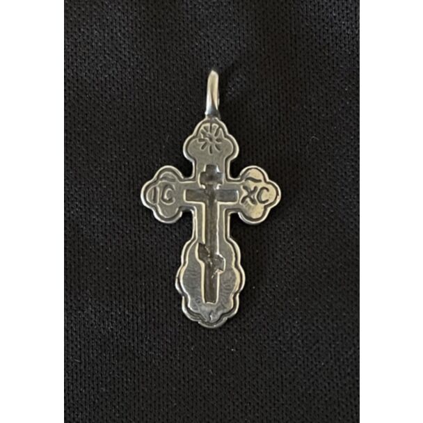 St. Olga Cross - silver (1.125")