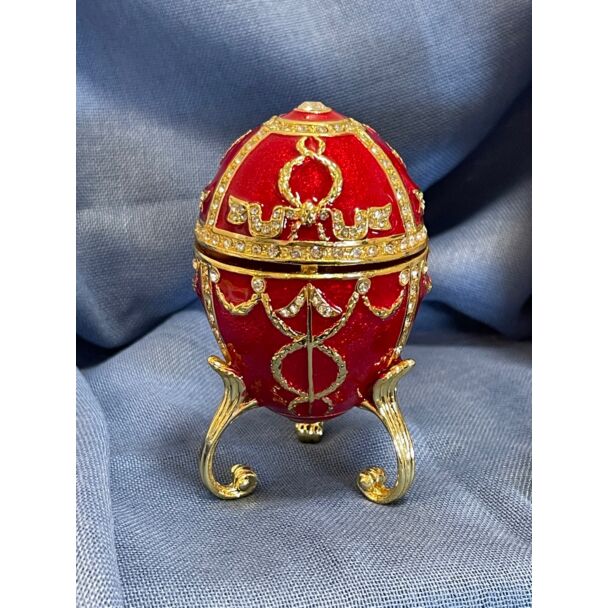 Red Egg Trinket Box