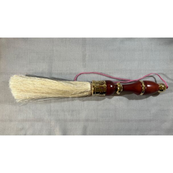 Fancy Blessing Brush w/Gold Plated Details