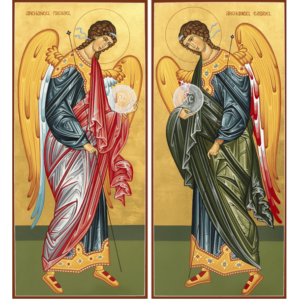 Archangels Michael and Gabriel