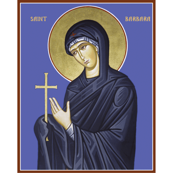 St. Barbara the nun martyr