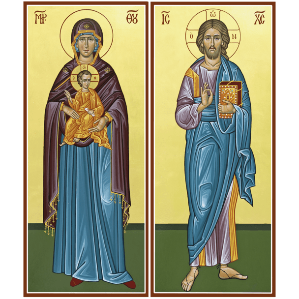 Christ and the Theotokos