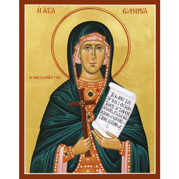 St. Euphemia the all-praised