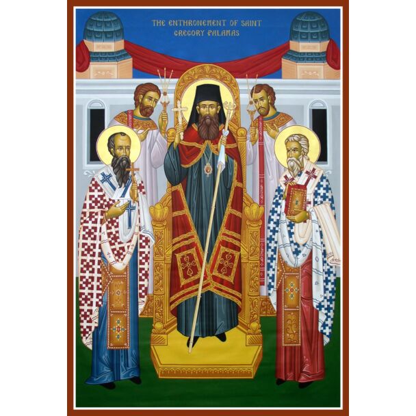 The Enthronement of St. Gregory Palamas