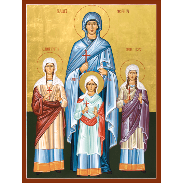 St. Sophia and Her Three Daughters