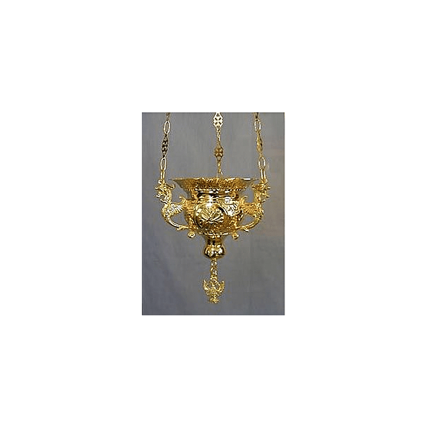 Gold Plated Vigil Lamp size #1