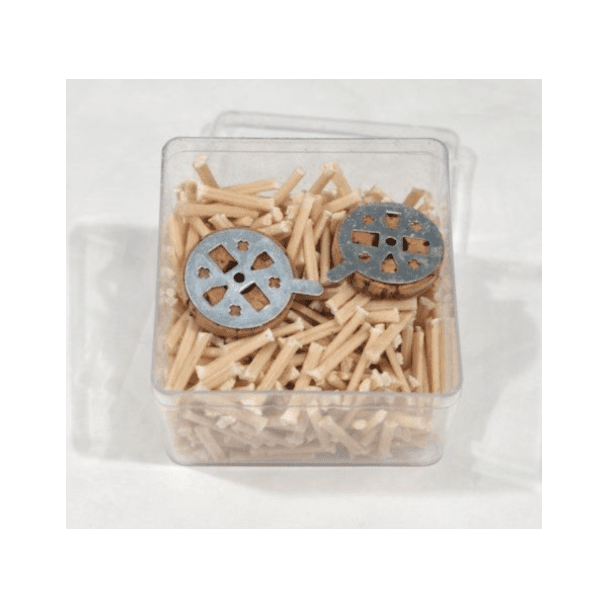 Lily-scented waxed wicks