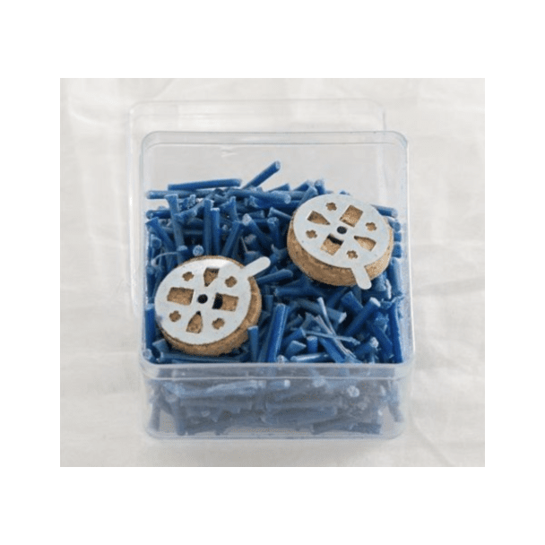 Lavender-scented waxed wicks