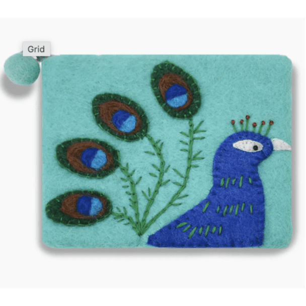 Felted Coin Purses - various designs and colors