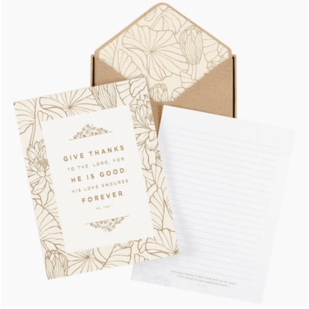 Give Thanks, Paper & Envelope Set