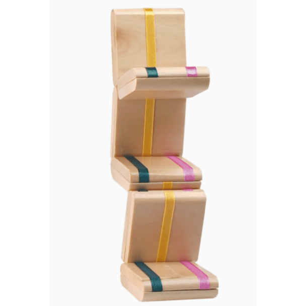 Jacob's Ladder Retro Wooden Puzzle